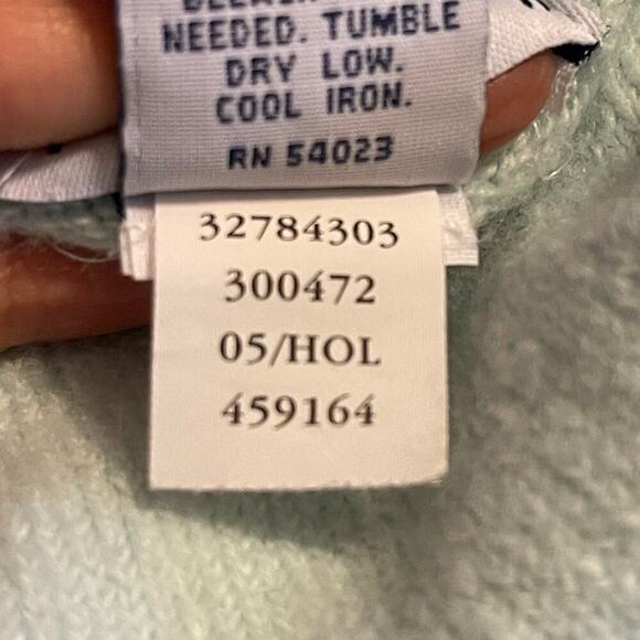 GAP Y2K Women's Stretch Turtleneck Sweater Light Blue Size Small - Picture 6 of 8